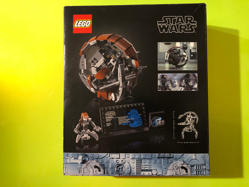 Droideka Star Wars — LEGO 75381, LEGO Group (Building Set, 583 pcs, 2024) (5702017584393) 