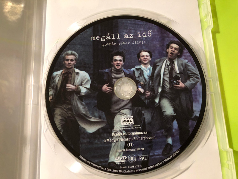Gothár Péter — Megáll az idő (Time Stands Still), MNFA (DVD, Region 0) (5999884681106.) 