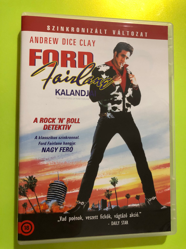 Ford Fairlane Kalandjai — The Adventures of Ford Fairlane, 20th Century Fox (DVD) (5986235724721) 