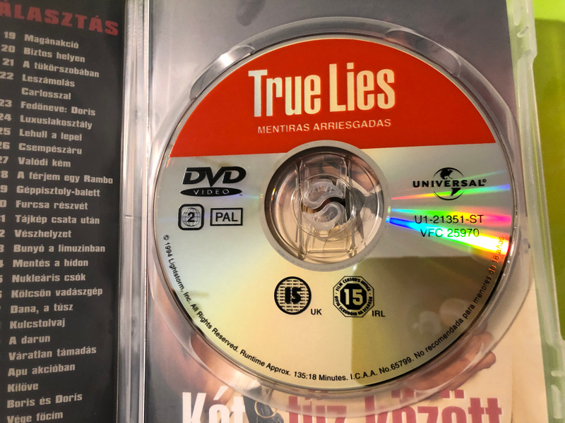 Két Tűz Között — True Lies, Universal (DVD) (5996255707304)