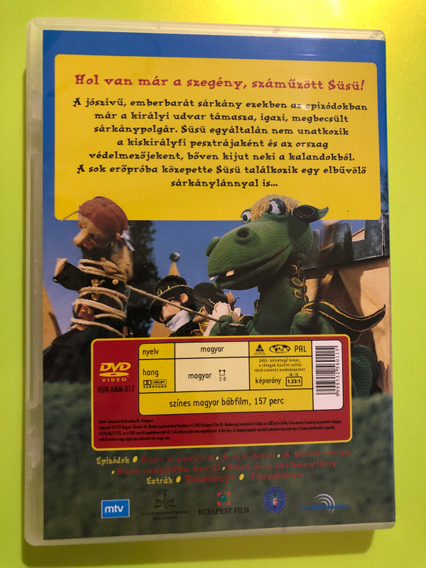 Süsü a Sárkány 2. — Magyar Televízió / MTV (DVD) (.5999552560115)