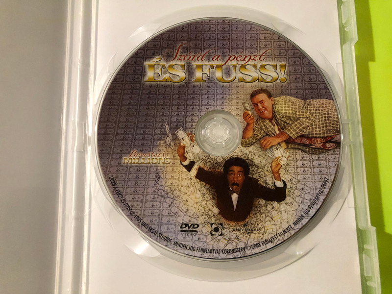 Szórd a Pénzt és Fuss! — Brewster's Millions, Universal (DVD) (5999544254442.)