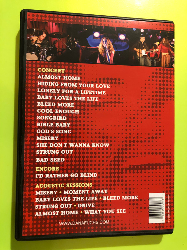 The Dana Fuchs Band — Live from NYC, Antler King Records (DVD) (183626000781)