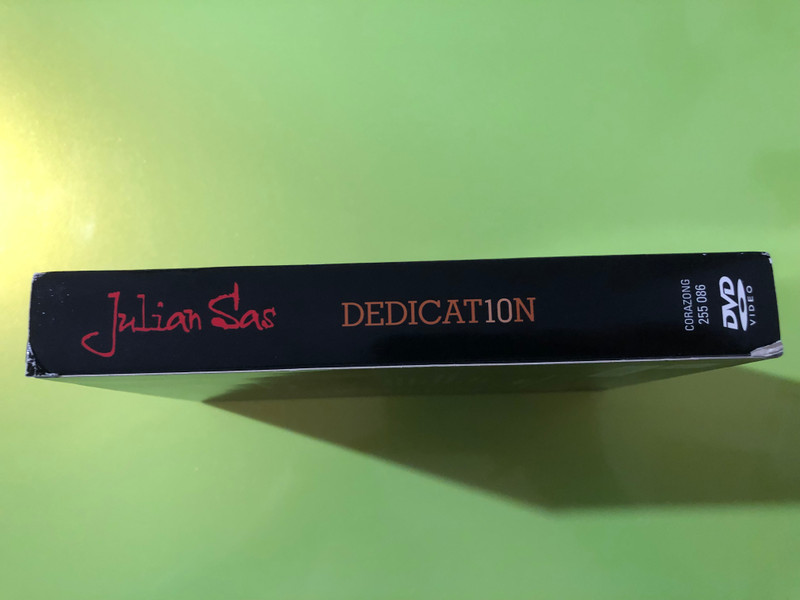 Julian Sas — Dedicat10n, CoraZong Records (Box Set, 2DVD+2CD) (850295001868)