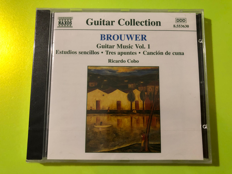 Naxos: Leo Brouwer — Guitar Music, Vol. 1 (Audio CD) (730099463027) 