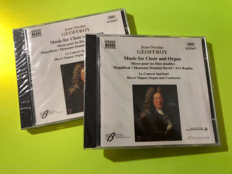 Le Concert Spirituel — Geoffroy: Music for Choir and Organ, Naxos (Audio CD) (730099463720) 