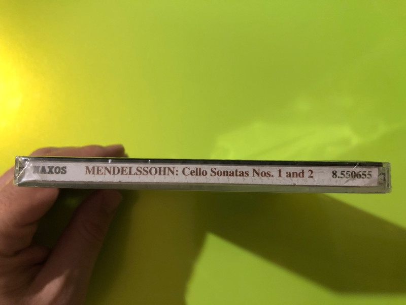 Mendelssohn: Cello Sonatas Nos. 1 & 2, Variations concertantes – Kliegel, Merscher, Naxos (CD) (4891030506558) 