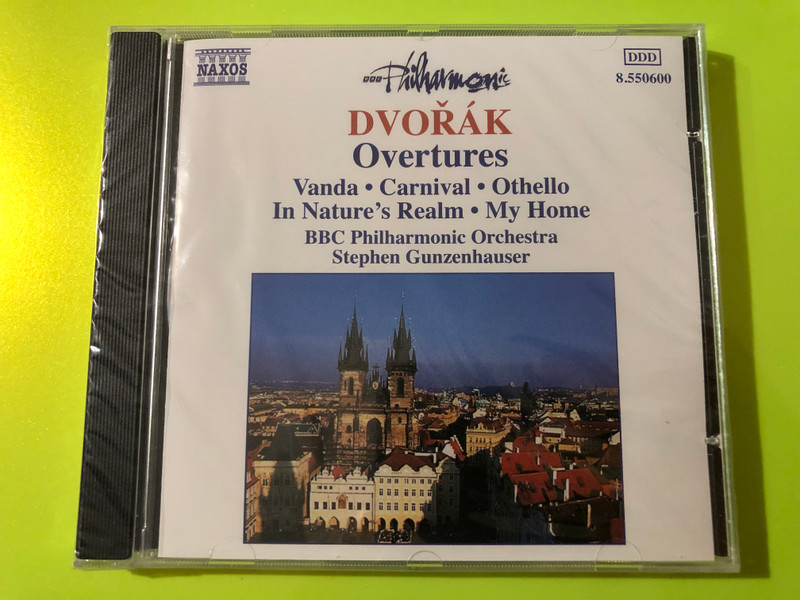 Dvořák: Overtures – Vanda, Carnival, Othello, In Nature's Realm, My Home – BBC Philharmonic, Naxos (CD) (4891030506008) 