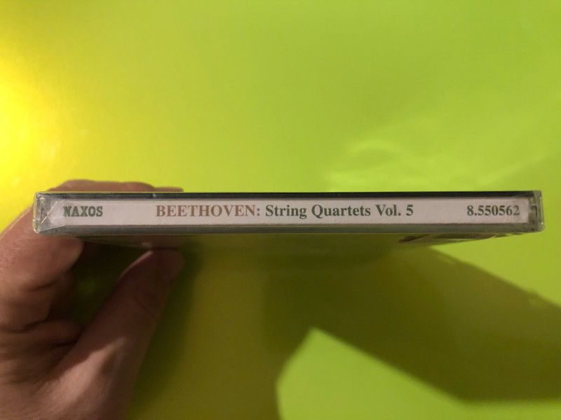 Beethoven: String Quartets Vol. 5, Op. 59 No. 2 'Razumovsky' & Op. 74 'Harp' – Kodály Quartet, Naxos (CD) (0730099556224) 