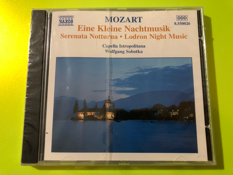 Mozart: Eine kleine Nachtmusik, Serenata Notturna & Lodron Night Music No. 1 – Capella Istropolitana, Naxos (CD) (4005294500263) 