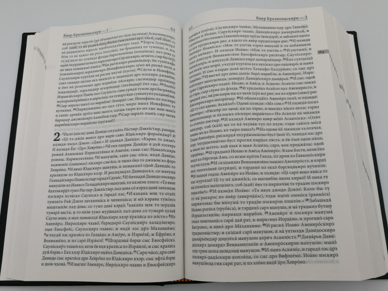 Baltic Sinti Gypsy Bible / Sinta, Sinte, Romani People of Central Europe / библия / Belarus - Lithuania Romani Dialect (9782940059201)
