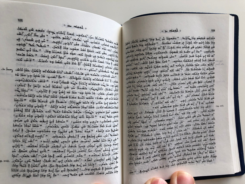Syriac New Testament and Psalms / Süryanice Incil ve Mezmurlar / Blue Pocket Size Edition 342 UBS-EPF 1991 - 4M / Nouveau Testament et Psaumes syriaques (SyriacNTPSPocket)