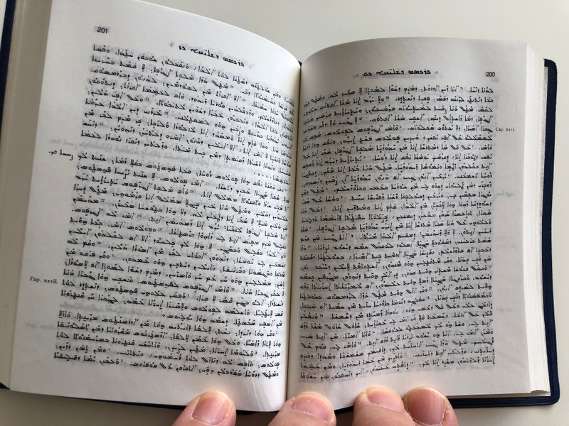Syriac New Testament and Psalms / Süryanice Incil ve Mezmurlar / Blue Pocket Size Edition 342 UBS-EPF 1991 - 4M / Nouveau Testament et Psaumes syriaques (SyriacNTPSPocket)