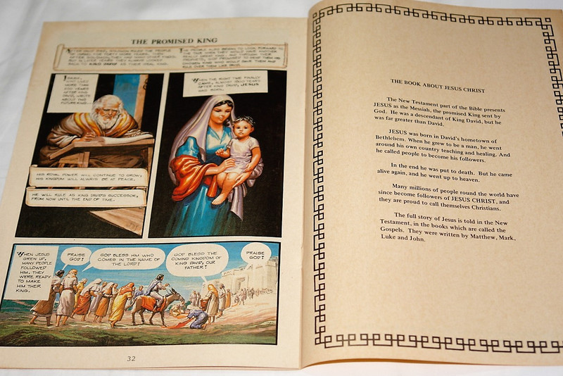The Story of King David II / United Bible Society Comics / Israel’s Most Famous King / Heroes of the Faith Bible Comics Series For Children 