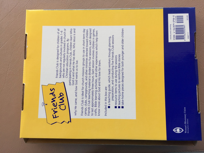 Friends Club Resource Kit / Materials for teaching unchurched children / Teaching guide, resources, and take-home pieces 