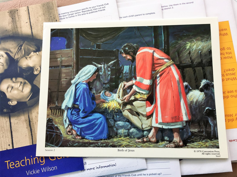 Friends Club Resource Kit / Materials for teaching unchurched children / Teaching guide, resources, and take-home pieces 