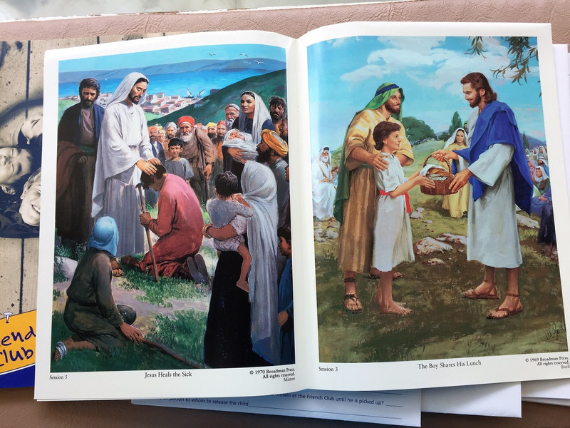 Friends Club Resource Kit / Materials for teaching unchurched children / Teaching guide, resources, and take-home pieces 