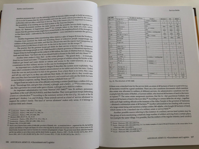 The Assyrian Army II / II. RECRUITMENT AND LOGISTICS Author: Dezső Tamás Monographs of the Institute of Ancient Studies, Faculty of Humanities, Eötvös Loránd University, Budapest Assyriologia 9 / Antiqua et Orientalia 6 ( 9789632847467)