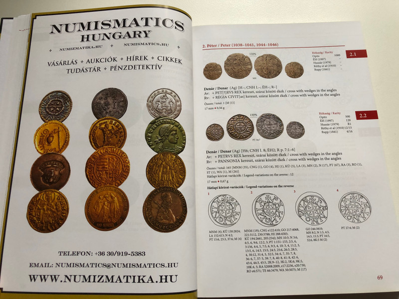 Az Árpád-kori magyar pénzek katalógusa I. /Opitz Numismatica 1. / Catalogue of Árpádian Coinage I (9789639987265)
