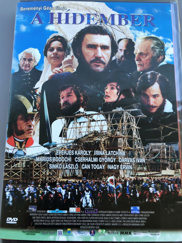 A Hídember DVD The Bridge Man 2002 / English Subtitles / Director: Bereményi Géza / Starring: Eperjes Károly; Irina Latchina; Marius Bodochi; Cserhalmi György; Nagy Ervin; Darvas Ivánl; Haumann Péter / Mokép fix / The life of gróf Széchenyi István (5996357339915)