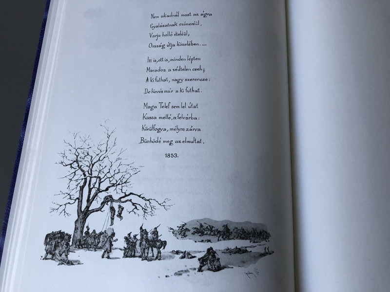 Arany János balladái Zichy Mihály rajzaival (hasonmás) / Az 1800-as ávek végén kiadott mű facsimile kiadása  / Hungarian Ballads by Arany 1853