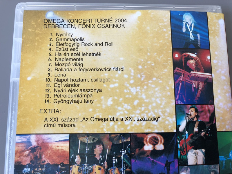 Napot hoztam, csillagot (DVD) Koncertturné 2004 Omega együttes / Benkő László, Debreczeni Ferenc, Kóbor János, Mihály Tamás, Molnár György
