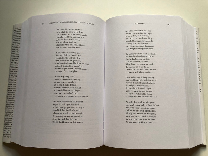 In Quest of the Miracle Stag The Poetry of Hungary - Volume 1 by Adam Makkai  An Anthology of Hungarian Poetry from the 13th Century to the Present in English Translation, Vol 1. (9789638602428)