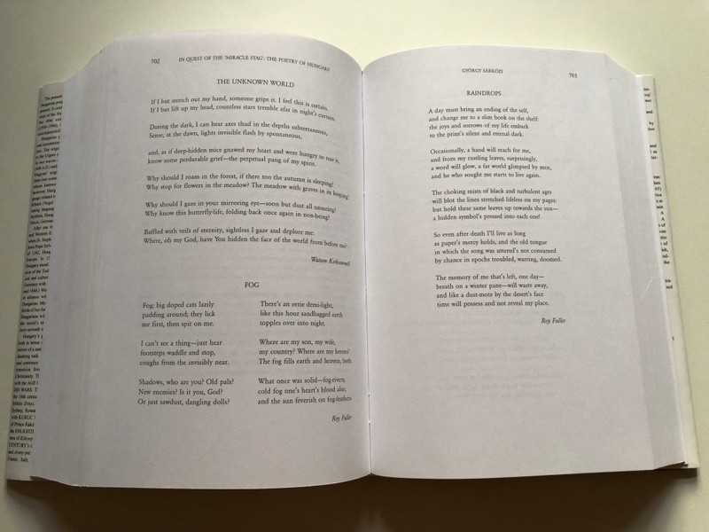 In Quest of the Miracle Stag The Poetry of Hungary - Volume 1 by Adam Makkai  An Anthology of Hungarian Poetry from the 13th Century to the Present in English Translation, Vol 1. (9789638602428)