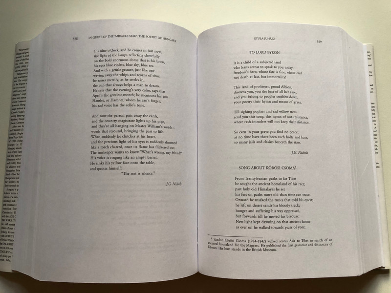 In Quest of the Miracle Stag The Poetry of Hungary - Volume 1 by Adam Makkai  An Anthology of Hungarian Poetry from the 13th Century to the Present in English Translation, Vol 1. (9789638602428)