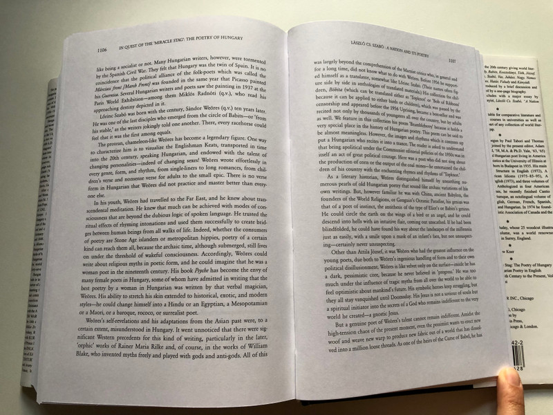 In Quest of the Miracle Stag The Poetry of Hungary - Volume 1 by Adam Makkai  An Anthology of Hungarian Poetry from the 13th Century to the Present in English Translation, Vol 1. (9789638602428)