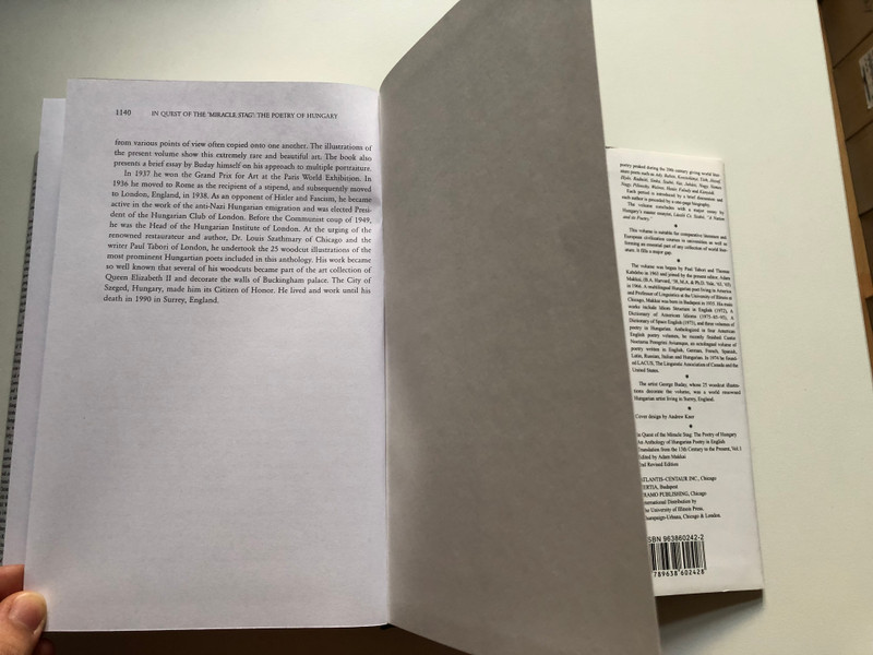 In Quest of the Miracle Stag The Poetry of Hungary - Volume 1 by Adam Makkai  An Anthology of Hungarian Poetry from the 13th Century to the Present in English Translation, Vol 1. (9789638602428)