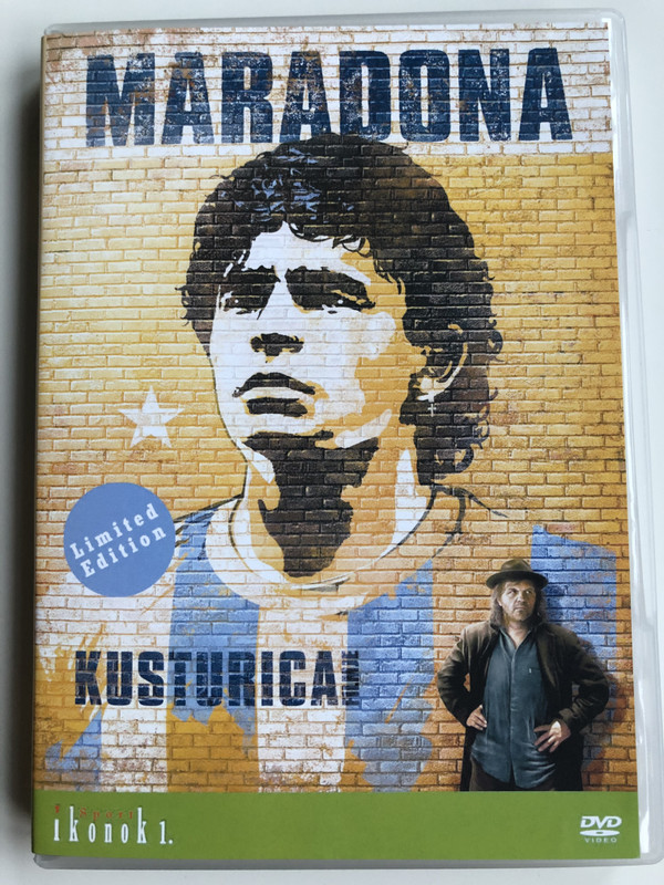 Maradona DVD 2008 / Directed by Emir Kusturica / Documentary on the life of Argentine footballer Diego Maradona with Audio options: English, Hungarian (5999883707111) 