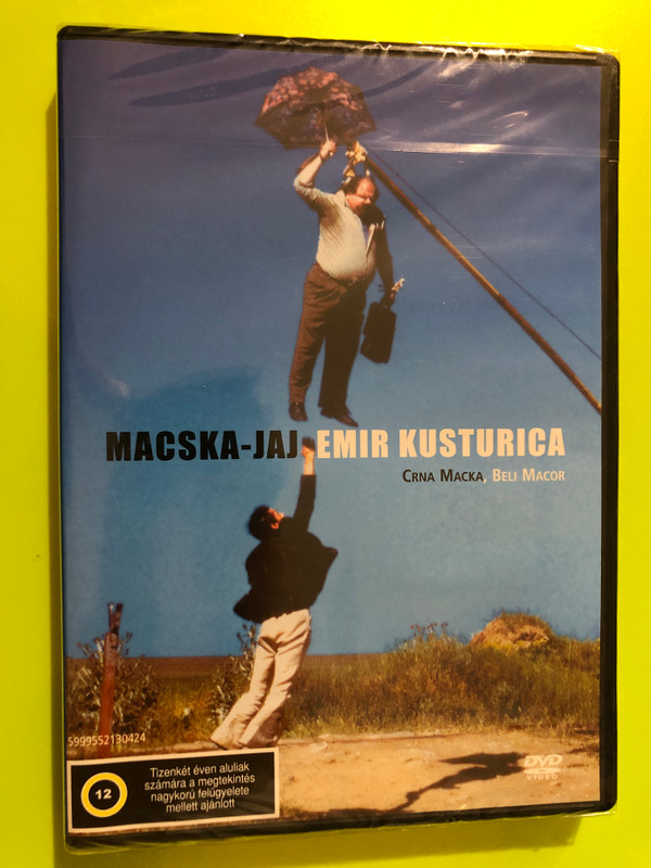Macska-jaj DVD Црна мачка, бели мачор 1997 Black Cat, White Cat / Directed by Emir Kusturica / Bajram Severdžan as Matko Destanov / Srđan Todorović as Dadan Karambolo / Branka Katić as Ida (5999552130424)
