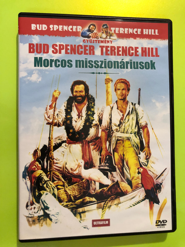 Morcos misszionáriusok DVD 1974 / Audio: Hungarian and English / Subtitle: Hungarian / Szereplők: Terence Hill, Bud Spencer, Jean-Pierre Aumont, Robert Loggia, Mario Pilar, Salvatore Basile, Maria Cumani Quasimodo (5999882817682)