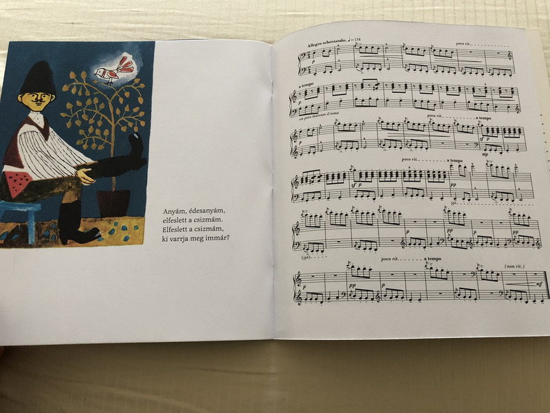  Bartók Béla Képeskönyv gyermekeknek / Book with CD Móra Könyvkiadó