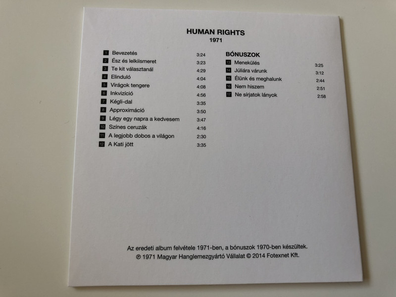 Illés Együttes 50th Anniversary Collector's 5CD Set / Illés 50 - Jubileumi gyűjtemény 5CD + szövegkönyv / Hungaroton HCD71305 / The first 5 Albums with BONUS Tracks