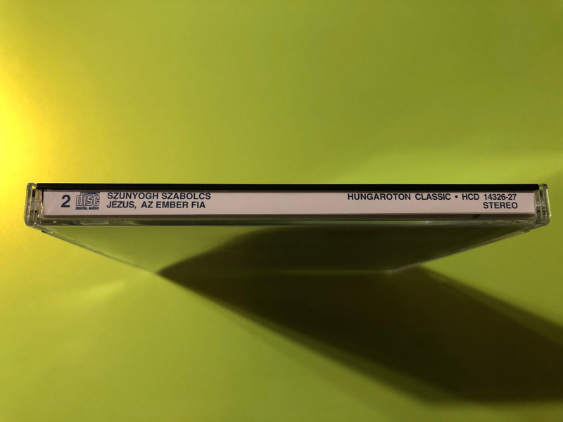 Jézus, az ember fia CD / Jesus the Son of Man / Written by Szunyogh Szabolcs / Directed by Kardos Ferenc / Mácsai Pál, Végvári Tamás / Történetek az Újszövetségből (5991811432621) 