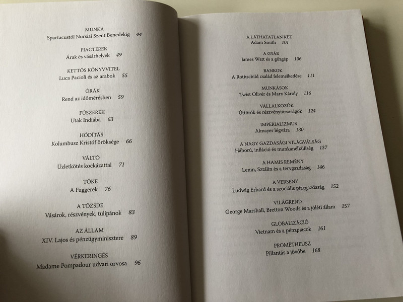 A pénz nyomában , Gazdaságtörténet diákoknak - Nikolausz Piper / Translated Hungarian Language Edition / Hardcover (9789631179651)