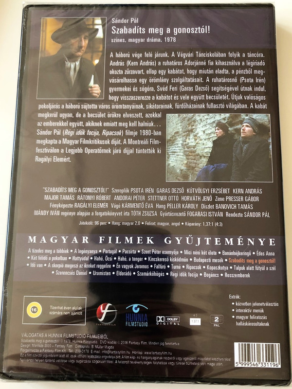 Szabadíts meg a gonosztól! 1978 DVD / Deliver us from Evil / Directed by Sándor Pál / Hungarian Movie Magyar Film - Region 2 PAL with English Subtitles (5999546331196)