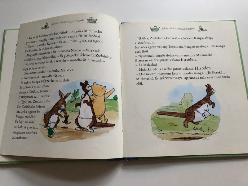 Malacka megfürdik - PIGLET HAS A BATH - A. A. Milne Történetének feldolgozása  Készült Karinthy Frigyes fordításának felhasználásával (9789631181999)