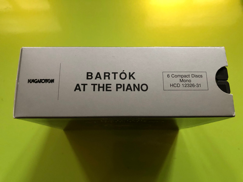 Bartók at the Piano – A Masterful Collection of Béla Bartók’s Piano Works Hungaroton 6CD (5991811232627)