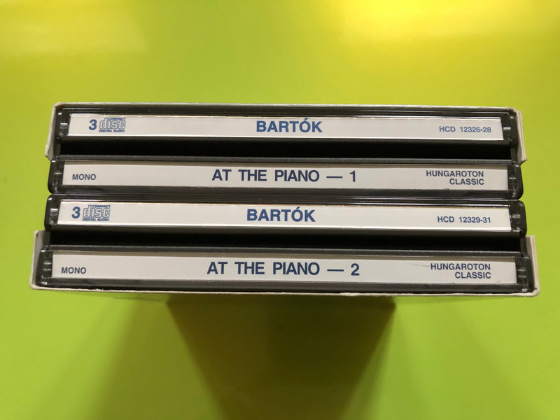 Bartók at the Piano – A Masterful Collection of Béla Bartók’s Piano Works Hungaroton 6CD (5991811232627)
