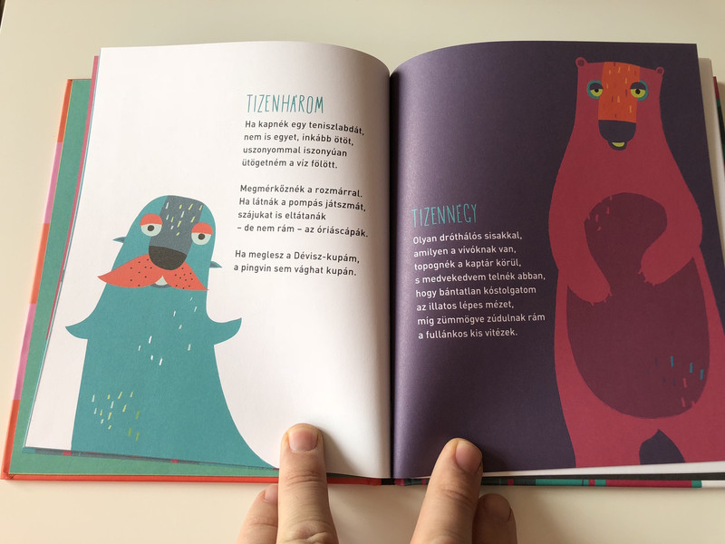  Kívánságtarisznya - Mit kérnek pártfogóiktól az állatok? Gyerekversek - Gyárfás Endre / Illusztrálta: Kismarty-Lechner Zita / HUNGARIAN COLORFUL POETRY BOOK FOR CHILDREN / HARDCOVER (9789631199741)