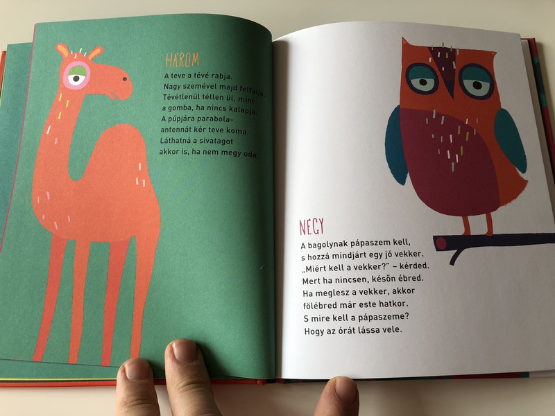 Kívánságtarisznya - Mit kérnek pártfogóiktól az állatok?  Gyárfás Endre / POETRY BOOK FOR CHILDREN 