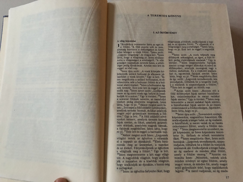  Szent István Társulat / Ószövetségi és Újszövetségi Szentírás / 5th edition / 5. kiadás  / Hardcover 