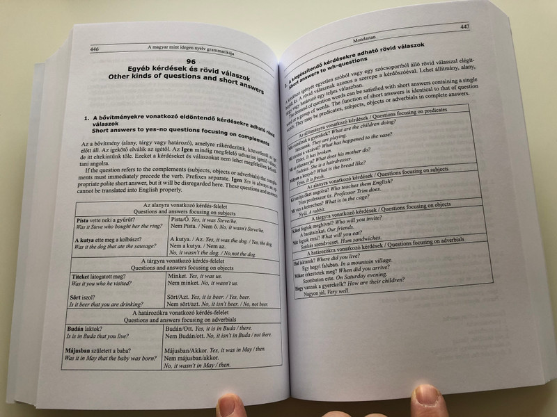 A Grammar of Hungarian as a Foreign Language - Theory and Practice / Dr. Budai László / A Magyar mint idegen nyelv Grammatikája / Elmélet és Gyakorlat / Tinta Kiadó 2017 (9789634090687)