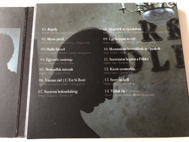 Soltész Rezső - Rejtély / Audio CD 2008 / Soltész Rezső magyar énekes, dalszerző, szövegíró / A lemezen közreműködnek: Hárs Viktor, Borlai Gergő, Gyenge Lajos, László Attila, Wolf Péter, Borbély Mihály, Schreck Ferenc, Bujtor Balázs, Wolf Kata (5990040021002)