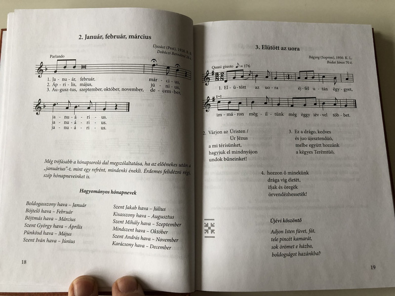 Jelenti Magát Jézus - CD melléklettel / Jesus appears / Selection of 100 Hungarian folk songs inspired by Christianity / Includes 2 CDs / Hardcover / Luther Kiadó 2009 (9789639979017)