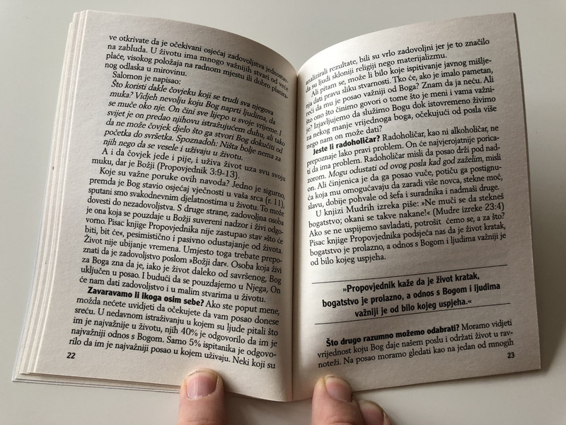 Kako Naći Zadovoljstvo u Poslu? / Croatian Language Booklet / How Can I Findsatisfaction In My Work? / Kurt De Haan / Paperback, 2004
