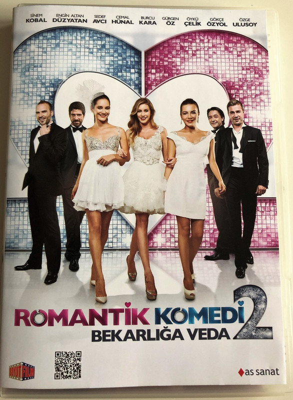 Romantik Komedi 2 Bekarliğa Veda DVD 2013 Romantic Comedy 2 Farewell Bachelorette / Directed by Erol Özlevi / Starring: Engin Altan Düzyatan, Sinem Kobal, Sedef Avcı, Gürgen Öz, Cemal Hünal (8698907300990)